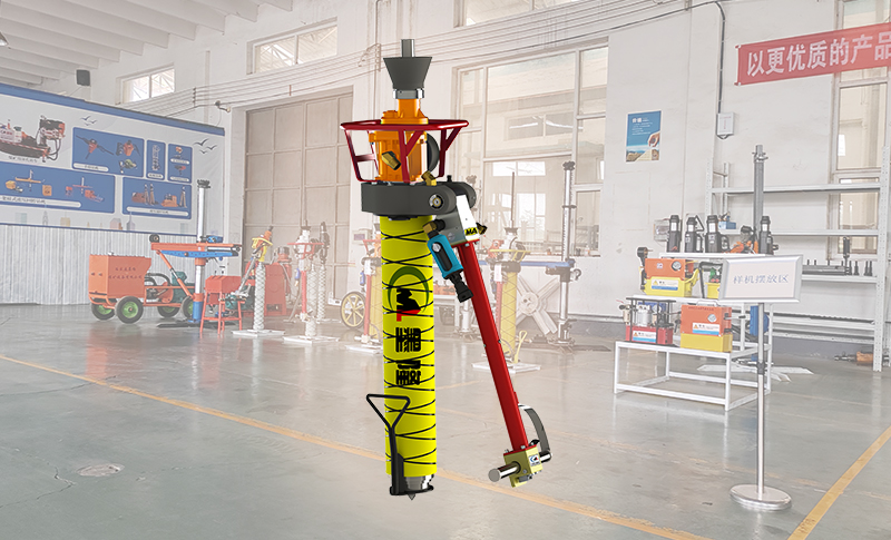 可打硬巖的大功率氣動(dòng)錨桿鉆機(jī)